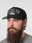 Бейсболка MITCHELL NESS арт. HP9771-BNEBLCK Brooklyn Nets NBA (черный)